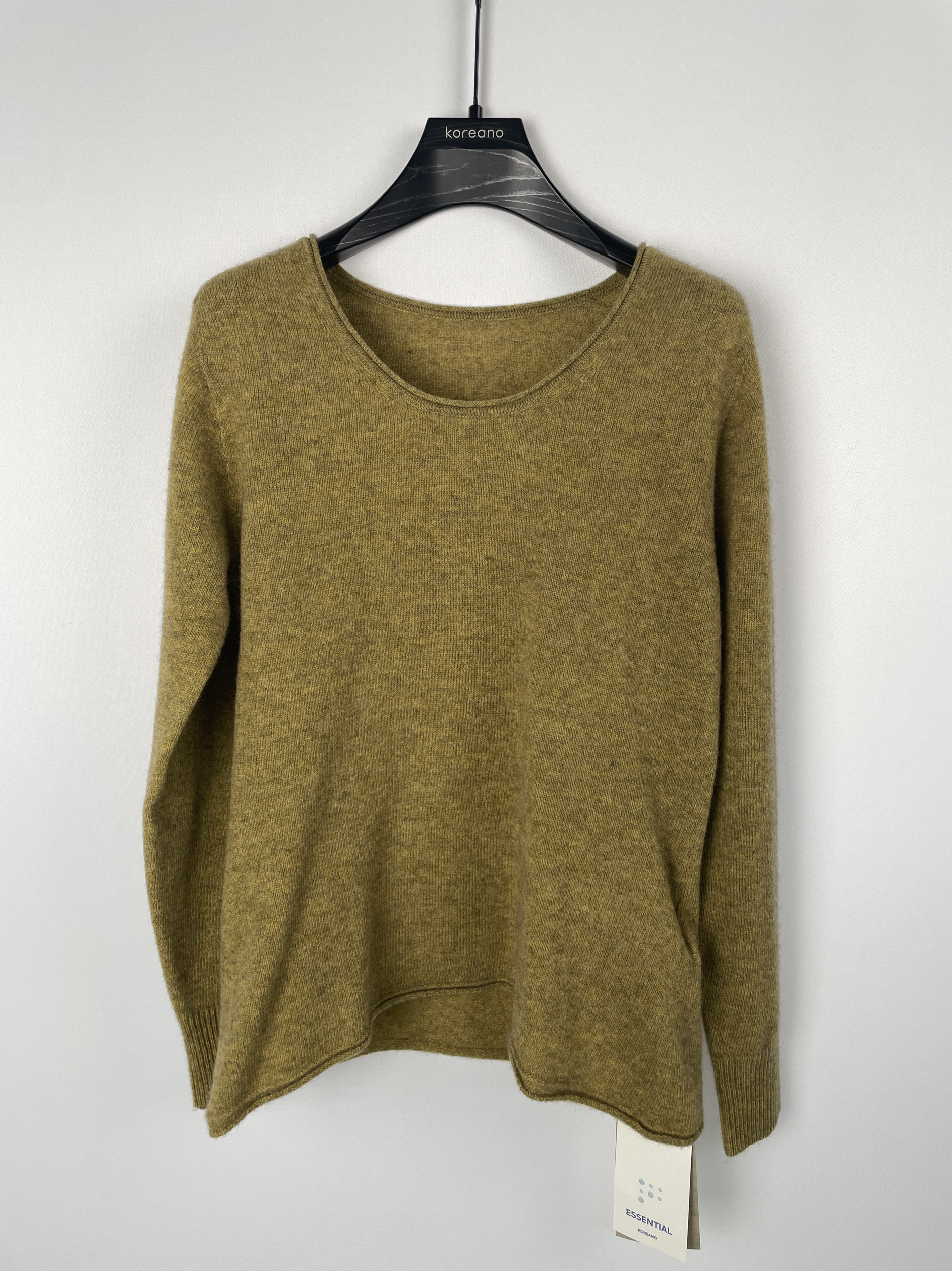 柯利亚诺冬季专柜同款姜黄色羊毛打底衫  HY9928G ￥1390