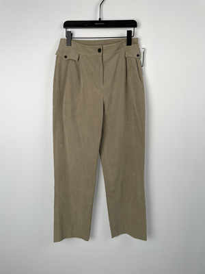 柯利亚诺冬季专柜同款驼色条绒直筒裤  KW4229 ￥2680