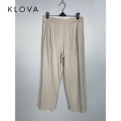 柯罗芭夏季专柜同款驼色休闲单裤  KW1221 ￥4190