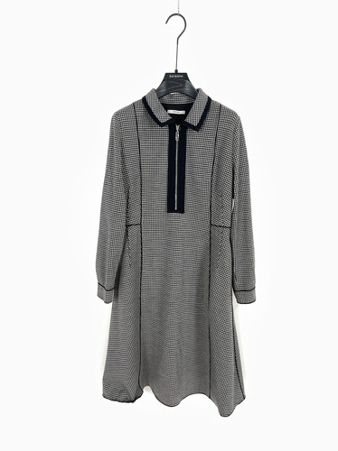柯利亚诺冬季专柜同款经典KOREANO小格纹连衣裙  LT1387 ￥5280