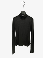 柯利亚诺冬季专柜同款黑色针织修身打底T恤  TT9486B ￥1590