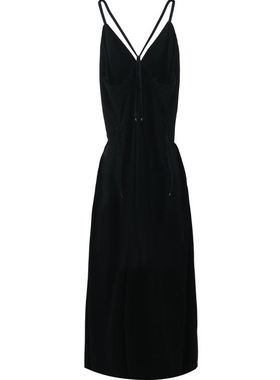 柯利亚诺春秋专柜同款黑色吊带式连衣裙 LW2317(JUN) ￥4880