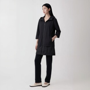 柯罗芭夏季专柜同款黑色风衣外套 【H】 FW7760(UN) ￥5990