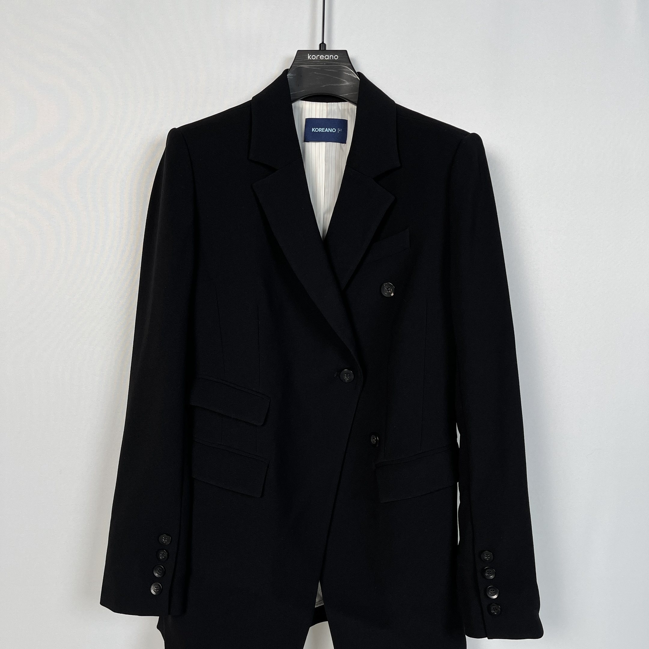 柯利亚诺春秋专柜同款炭黑色修身合体西服外套  SW6042A ￥2990