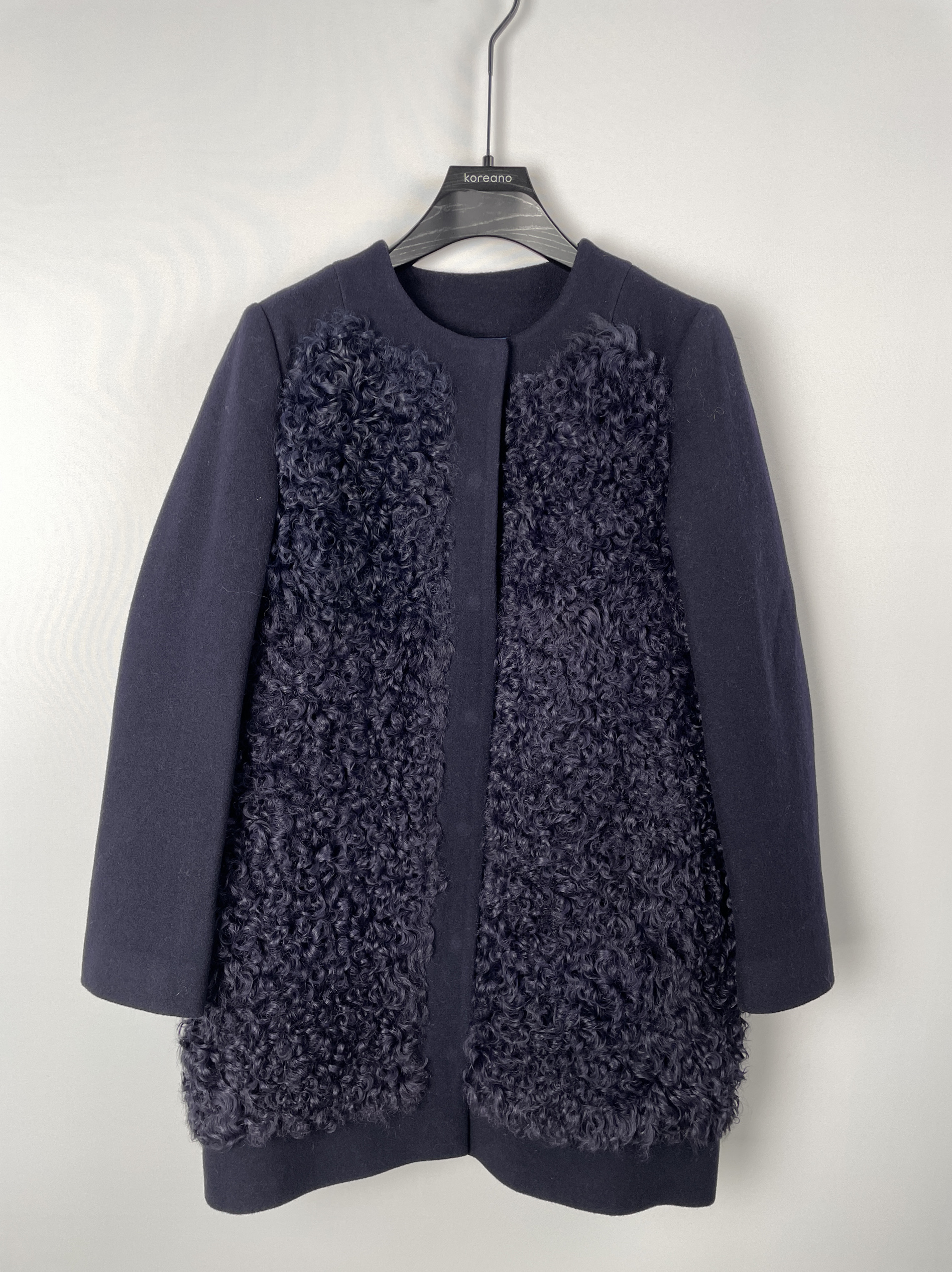 柯利亚诺冬季专柜同款皮毛大衣  RZ7539G ￥18800