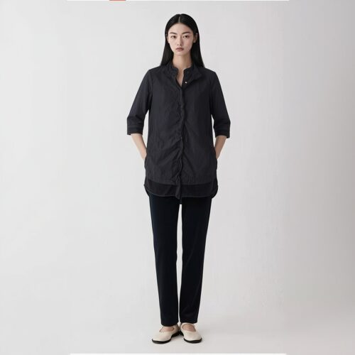 柯罗芭夏季专柜同款黑色风衣外套 【H】2421 FW0803(UN)D ￥4990
