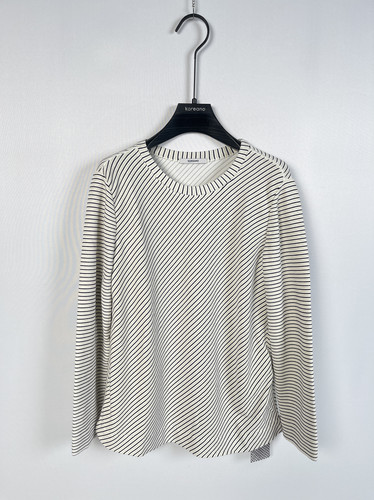 柯利亚诺春秋专柜同款针织条纹T恤  TT9045 ￥1880