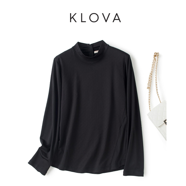 柯罗芭春秋专柜同款针织肌理T恤  TT3408 ￥1990