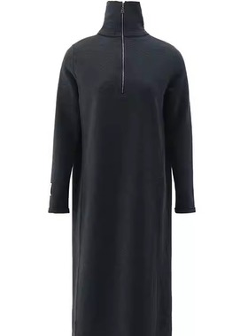 柯利亚诺冬季专柜同款鲸落灰色直身针织连衣裙 【H】 LT2682(JUN)