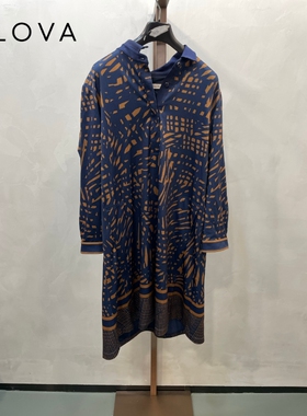 柯罗芭春秋专柜同款舒适针织印花连衣裙  LT0764 ￥4290