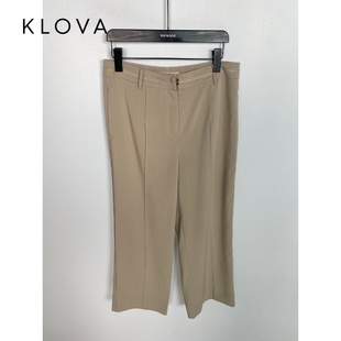 KW3159 直身基础休闲裤 ￥2590 专柜同款 柯罗芭夏季