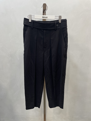 柯罗芭春秋专柜同款黑色休闲萝卜裤  KW6263B ￥3390