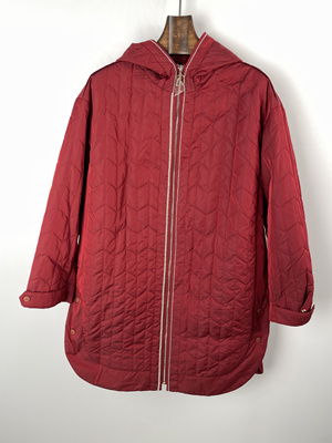 柯罗芭冬季专柜同款H型红色绗缝棉服  MC0245(9VUN) ￥6200