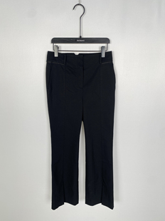 9UNL KW0221 ￥2280 黑色小喇叭长裤 柯利亚诺春秋专柜同款