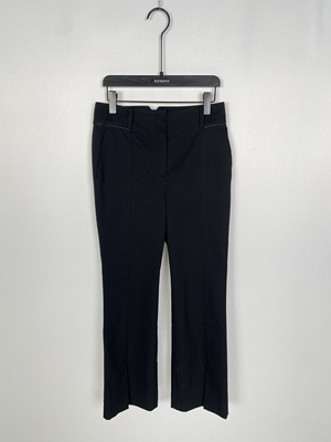 柯利亚诺春秋专柜同款黑色小喇叭长裤   KW0221(9UNL) ￥2280