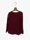 柯罗芭春秋专柜同款 ￥2990 HY9135G 时尚 优雅酒红色毛衫