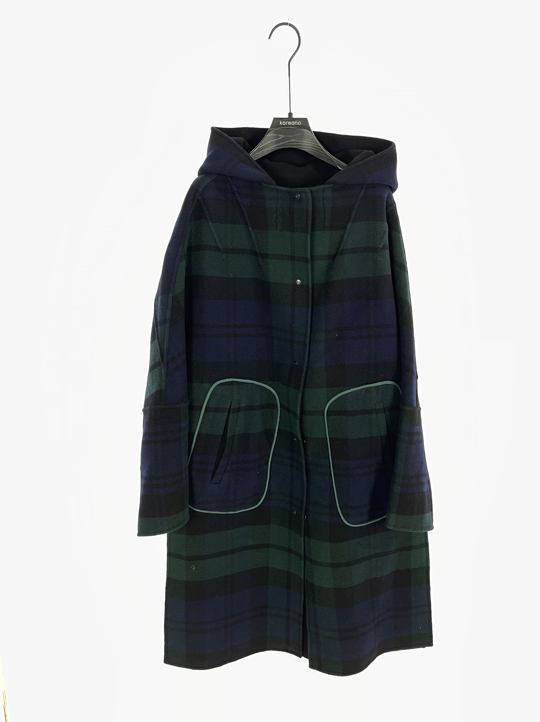 柯利亚诺冬季奥莱专柜正品大衣 FY4298(JUN)B黑色 吊牌价:7990