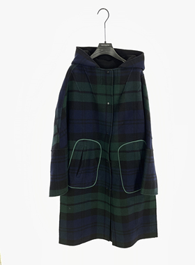 柯利亚诺冬季奥莱专柜正品大衣 FY4298(JUN)B黑色 吊牌价:7990