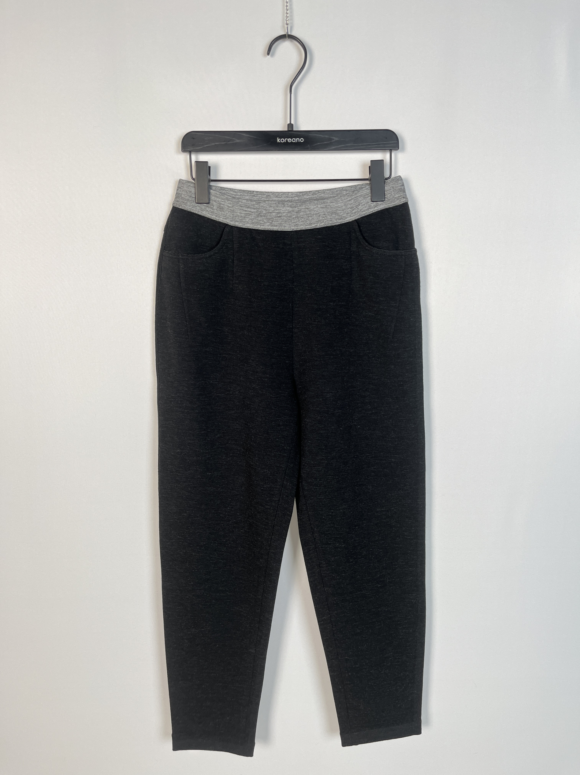 柯利亚诺冬季专柜同款松紧腰针织毛纺小萝卜裤  KT6986B ￥2880