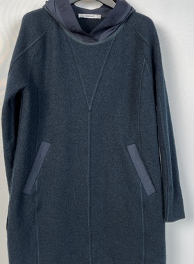 柯利亚诺冬季专柜同款温静自在松墨绿休闲连衣裙  LY6544 ￥4280