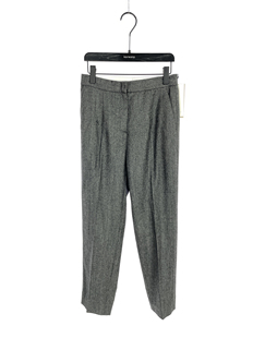 柯利亚诺冬季 灰条中腰直筒裤 KY3750B ￥2390 专柜同款