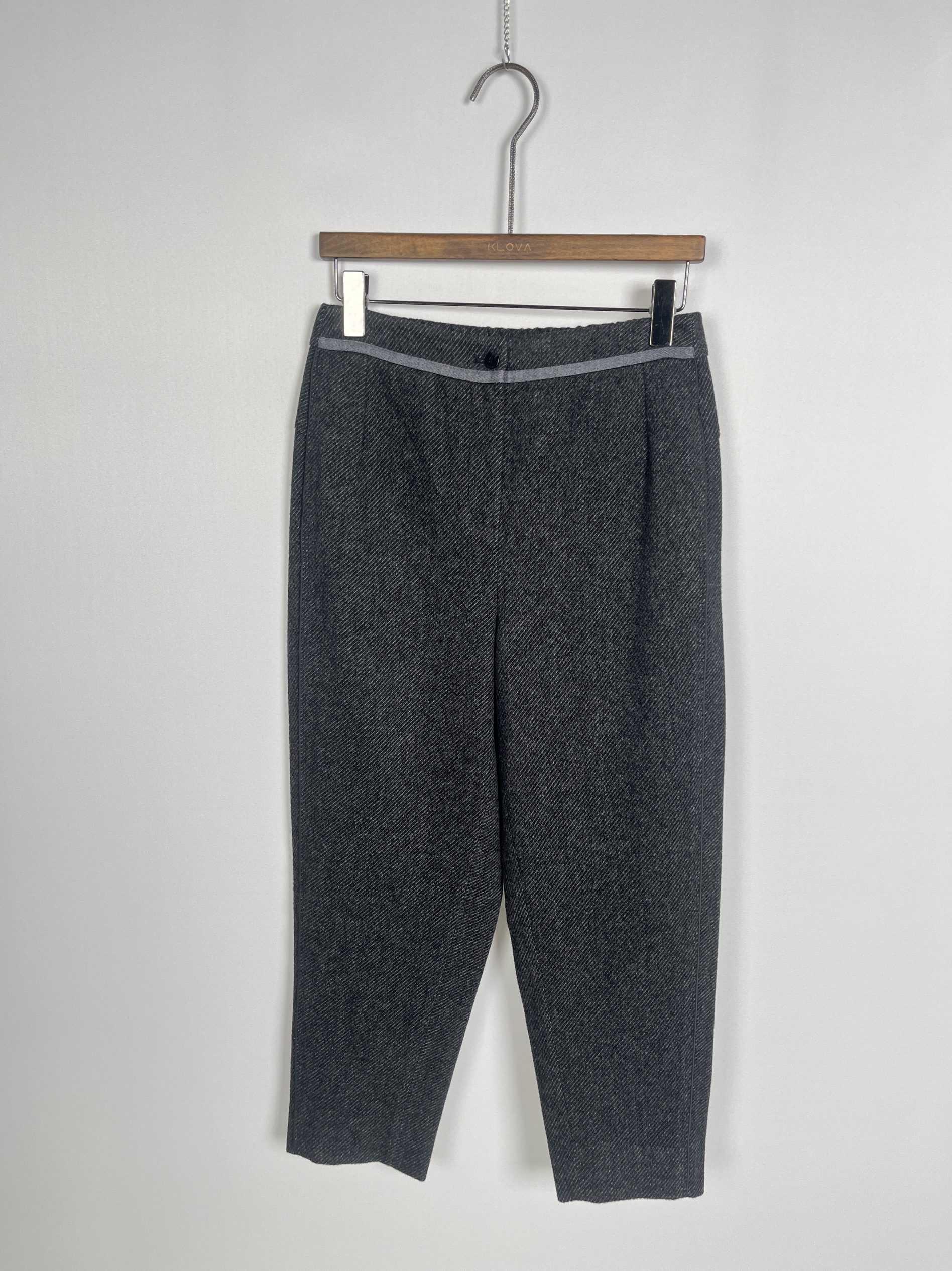 柯罗芭冬季专柜同款小脚斜纹羊毛裤  KY1519 ￥3990