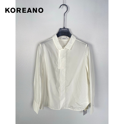 柯利亚诺夏季专柜同款玉石白H廓形衬衫  CW7795 ￥2680