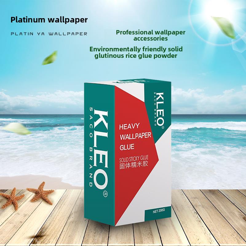 白金墙纸贴墙布壁画配件实底膜胶粉糯米胶墙纸胶墙专用墙布