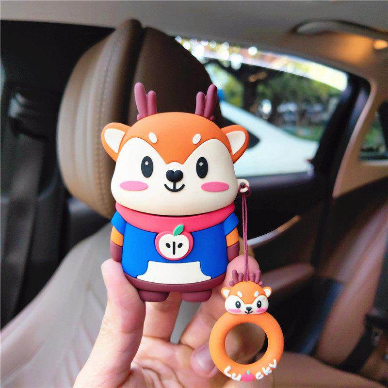 一鹿平安 适用长安cs75plus车钥匙套CS35/CS55plus卡通逸动硅胶包