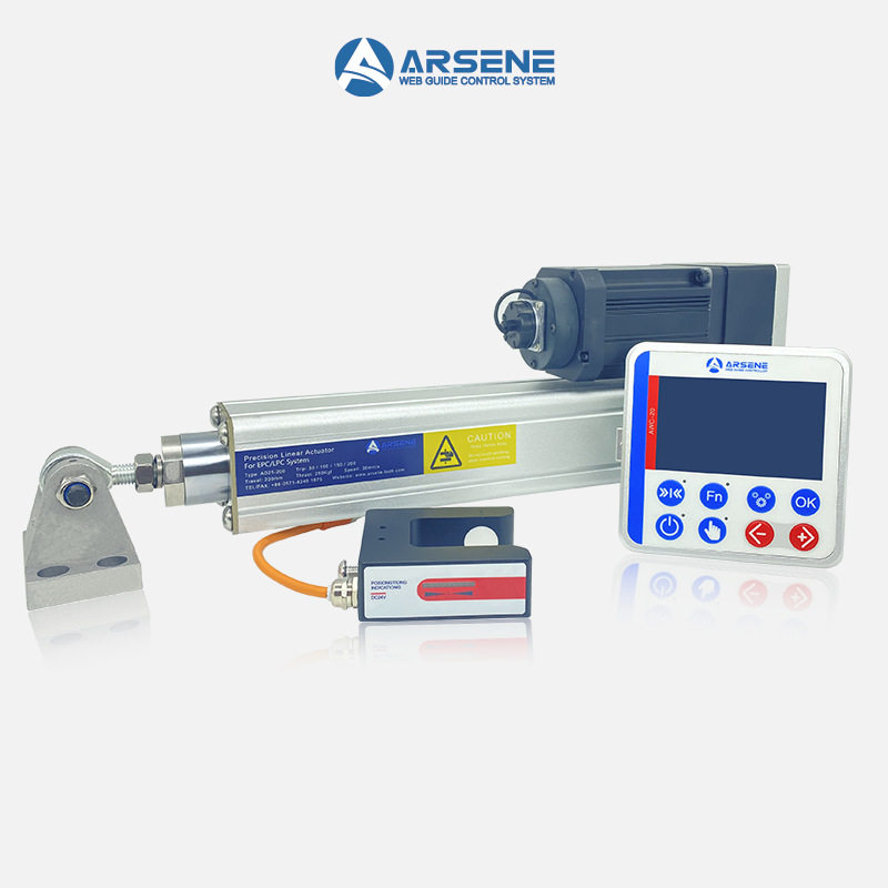 ARSENE 放卷超声波纠偏机 EPC收卷纠偏控制系统 放收料架对边机