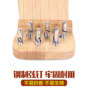 迷你古筝指法练指器古筝t专用便携式实木小古筝遥指练习古筝指力