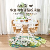 阳台小桌椅三件j套家用小户型藤椅茶桌椅组合网红休闲庭院一桌二