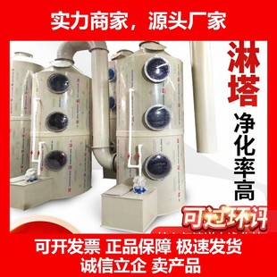 德国十大品牌pp喷淋塔废气处理设备塔酸雾除尘除雾器不锈钢水淋工
