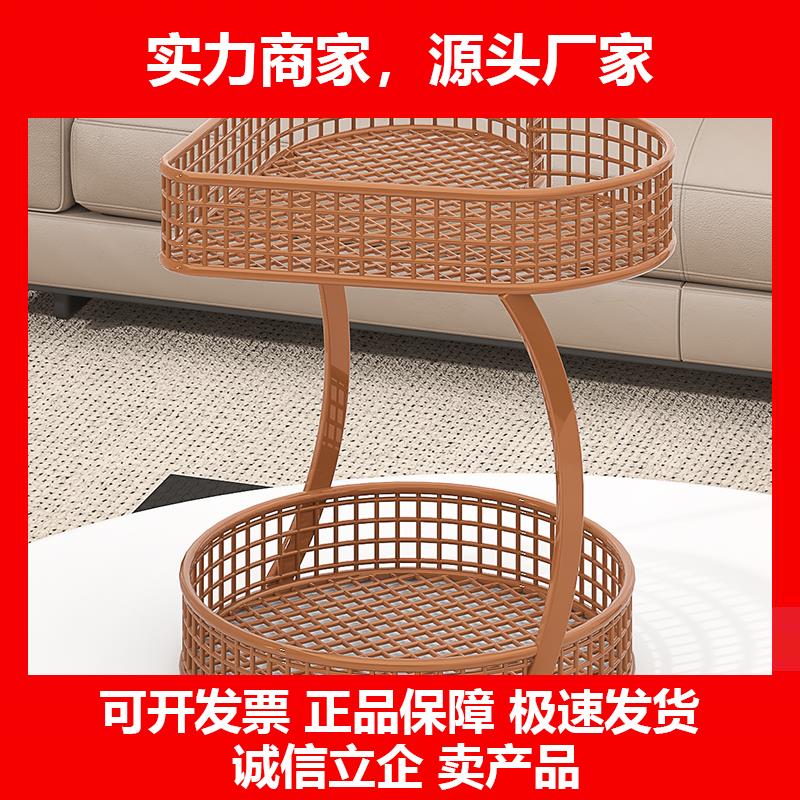 新款水果盘客厅家用多层轻奢高端桌面水果篮收纳零食摆放盘茶几置