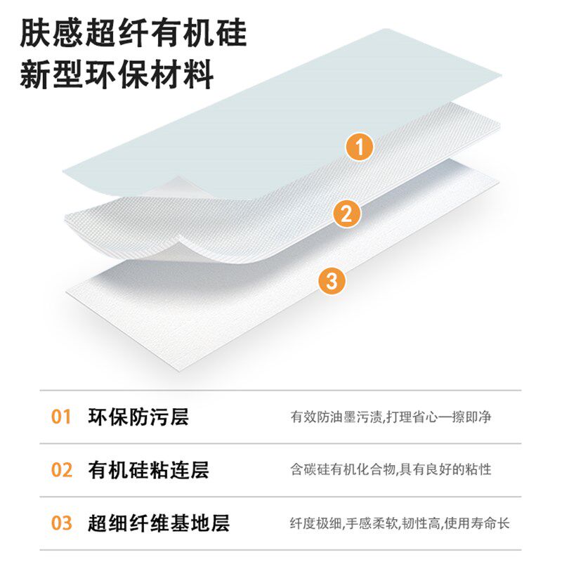 现货速发大学生宿舍桌布有机硅书桌垫子学生办公桌儿童学习电脑办