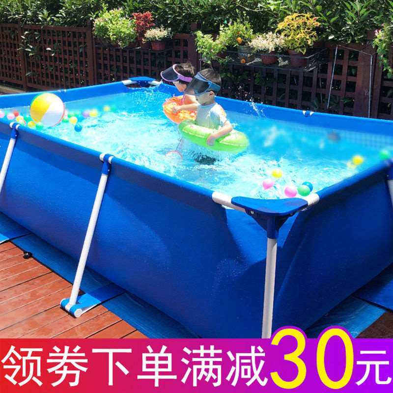 现货速发游泳池成人家用户外支架室外大型儿童小孩家庭夏季天免充