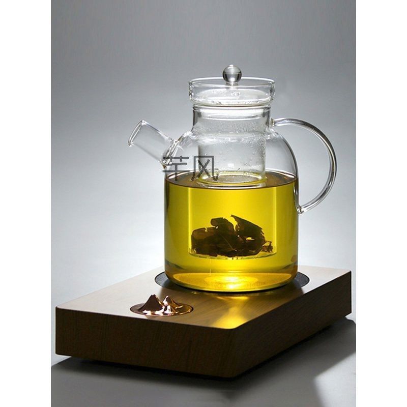 现货速发Q沨2加厚玻璃煮茶壶大容量加厚烧水壶过滤泡茶壶带内胆家