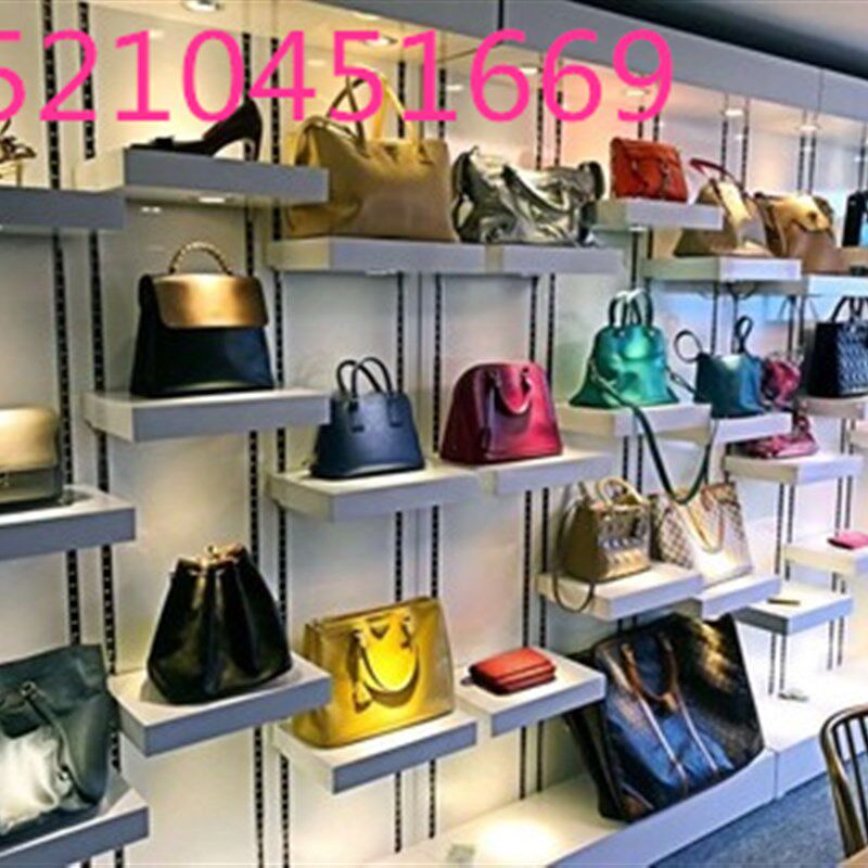 现货速发木质展示柜店货架鞋店展示柜包箱化妆品玩具产品展示柜可