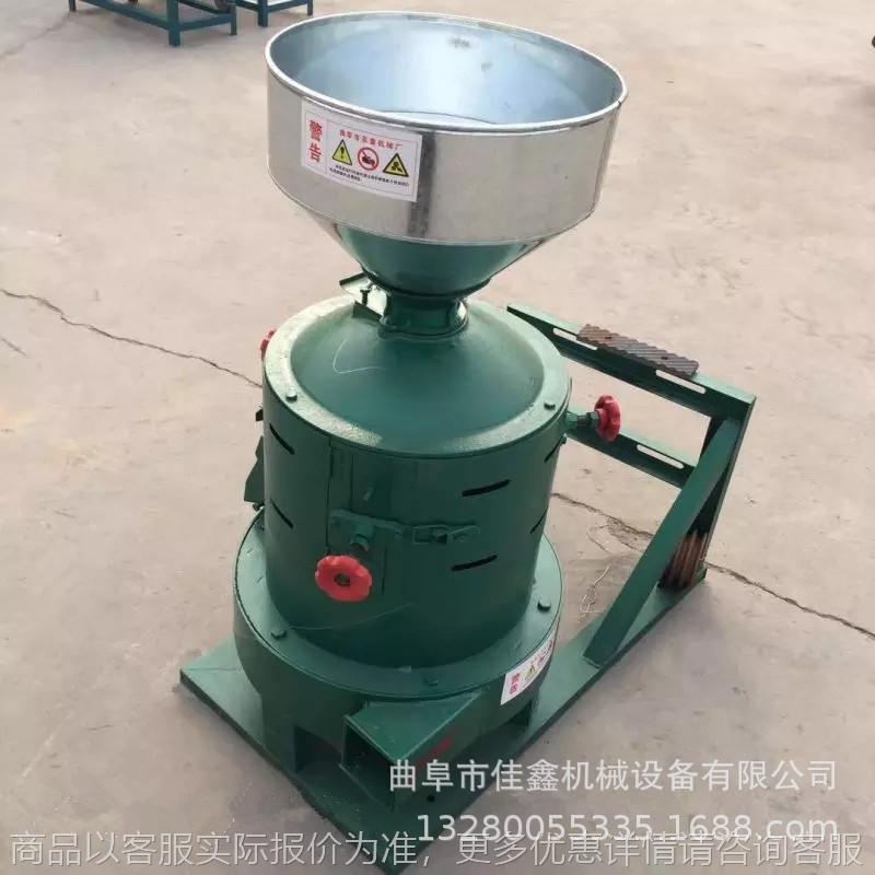 铁辊式水稻脱皮机 加工坊谷子脱皮碾米机
