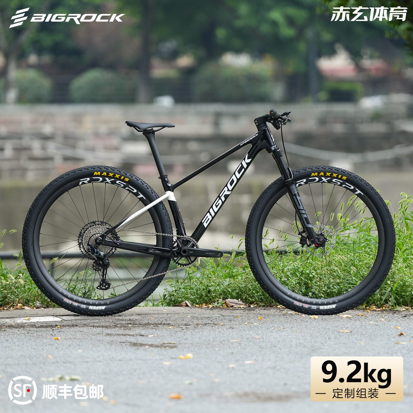 大石碳纤维XC越野避震超轻山地车
