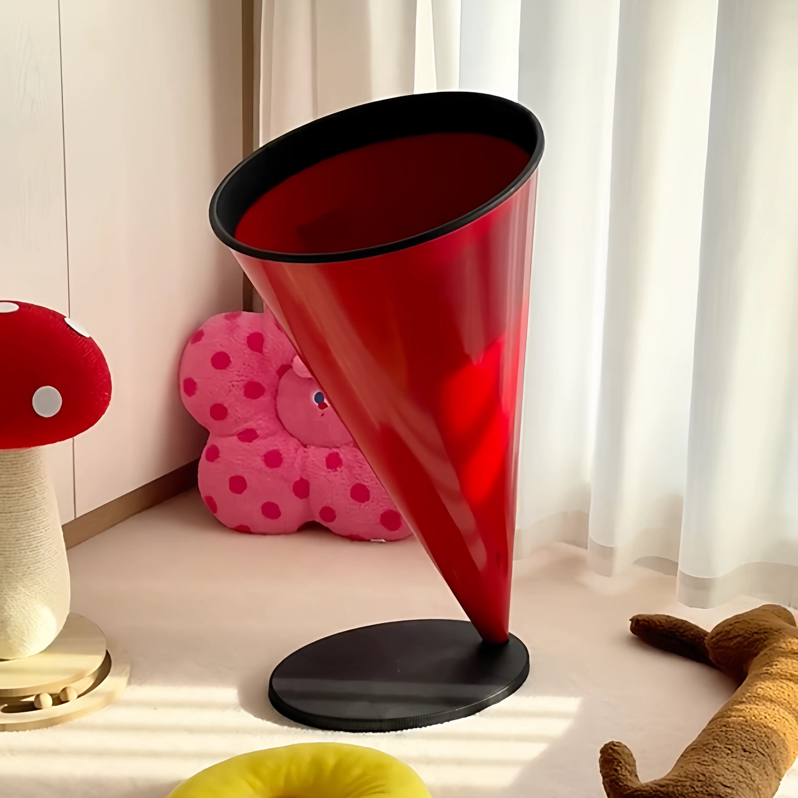 创意客厅零食玩具收纳桶储物柜垃圾桶轻奢落地摆件稀奇古怪家具潮,模玩/动漫/周边/娃圈三坑/桌游,艺术家手办/潮玩雕像,淘宝优惠券,粉丝福利购,淘宝优惠卷