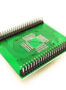 MILU厂家OTQ-针10-00.5-09芯片烧H录座镀金编程座QFP1无品牌/00IC