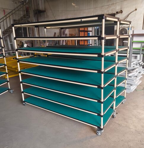 天津厂家专业生产防静电工作台 流水线工作台  精益管线棒周转车