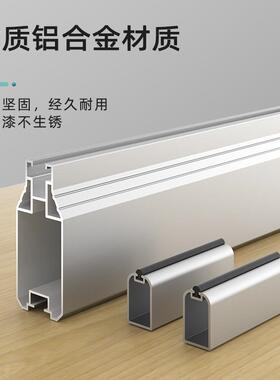 办公桌多铝合金挡板隔IAW断隔板桌面屏风支能架电铝卡槽脑桌功桌