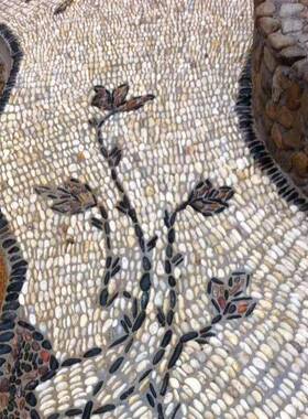 天然路鹅石卵石铺小石子花水HLE雨处理鹅卵石庭院鱼池园林