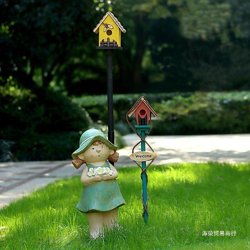 外花园鸟窝庭院阳布置院子装饰网红造景景观户园艺台高款ALltao75