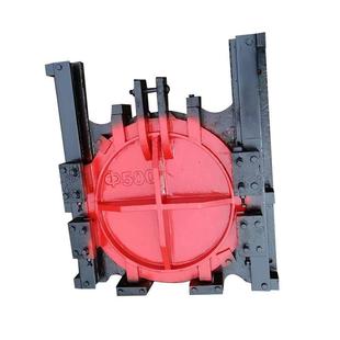 墨铸铁镶铜形方形闸门水渠河道农圆田灌溉向止水水库球平LUY板闸