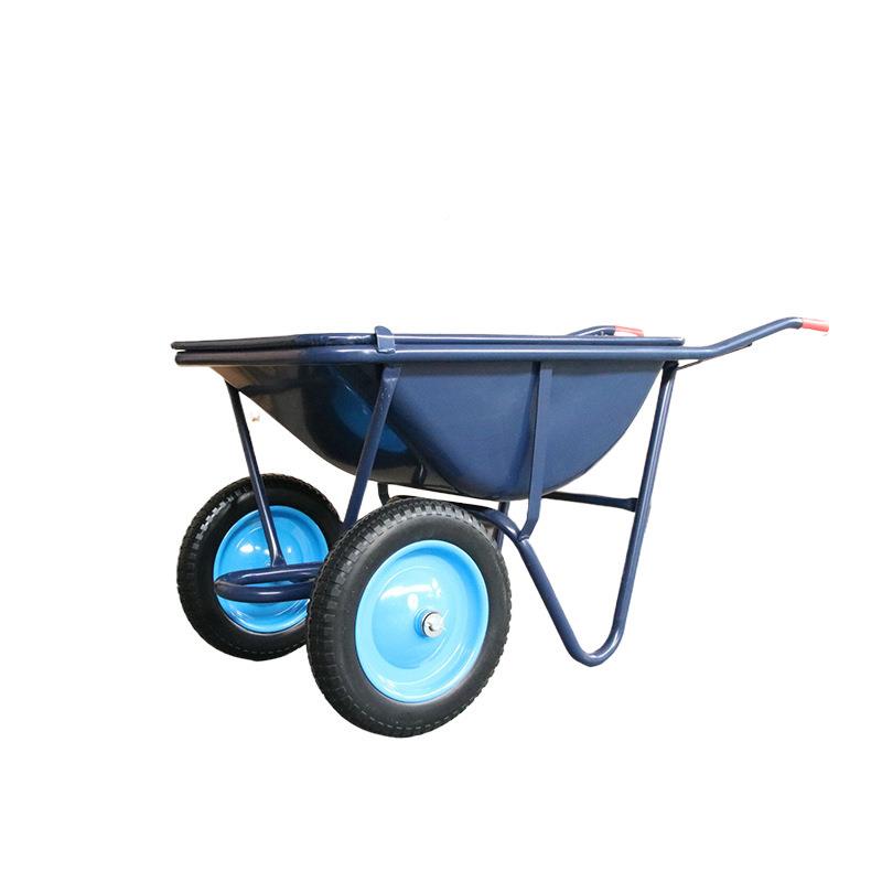 工地独轮轻便小土车垃圾AL858655小推车手推推车家用斗农用搬车运