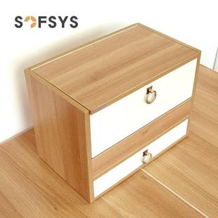 5ZW飘简梳窗妆台卧室HLK小户型迷你化妆台经济型化妆桌化妆约柜子