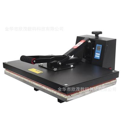 4烫0*XM-46060高压烫平板烫画机手动压烫热转恤印锦旗烫钻T印图衣